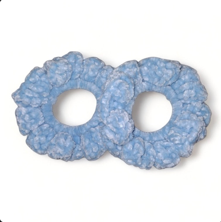 Powder Blue Scrunchies 2 Piece