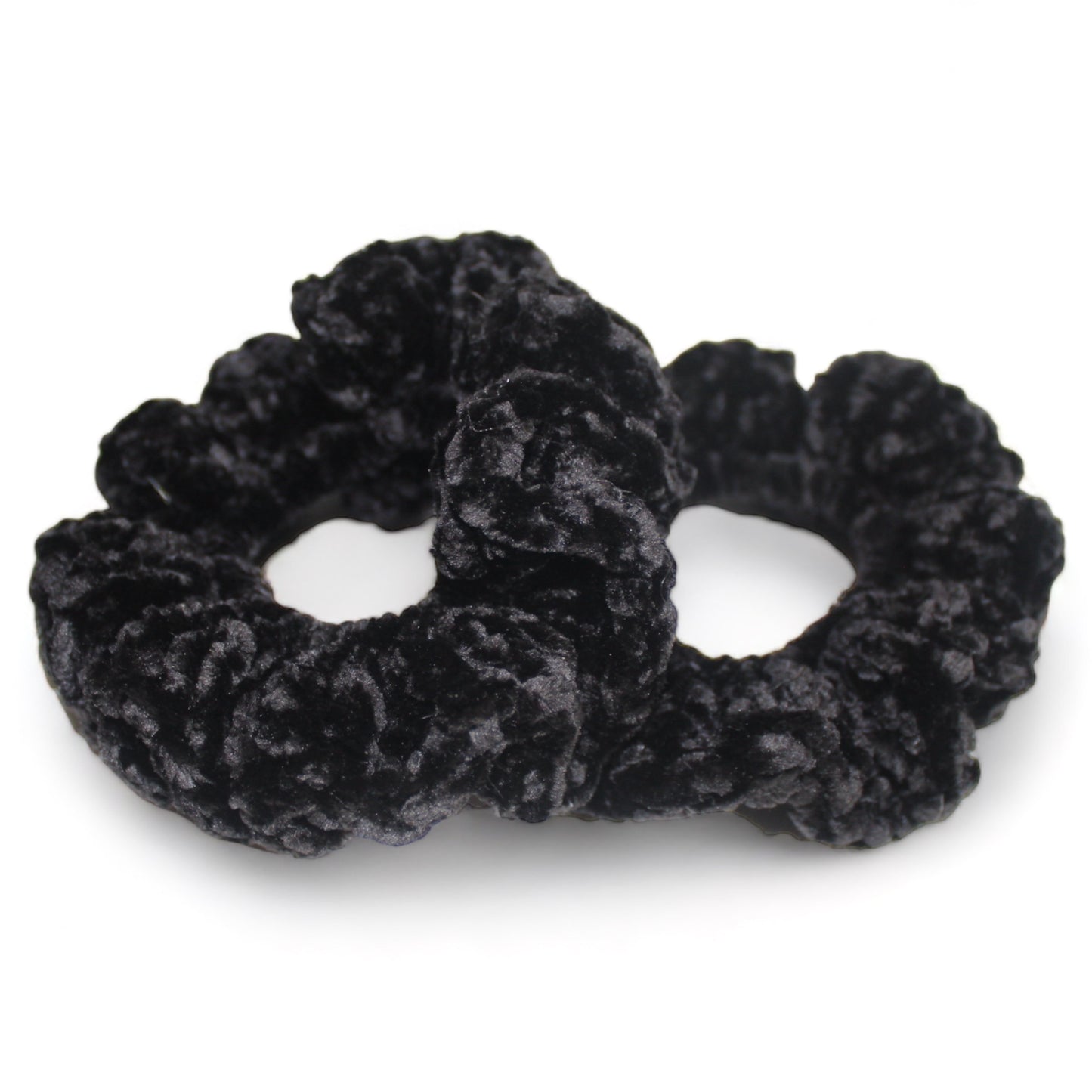 Black Scrunchies 2 piece