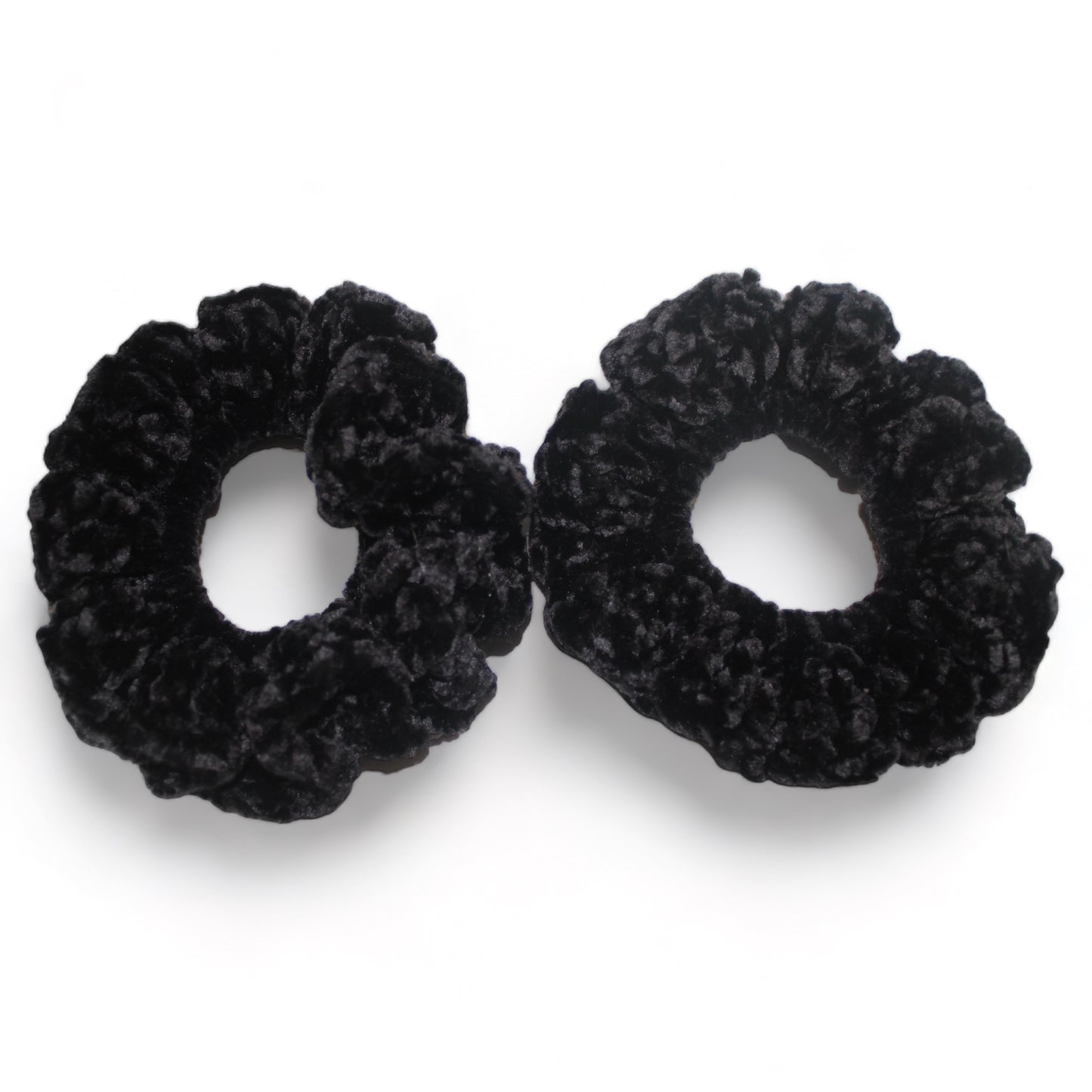 Black Scrunchies 2 piece